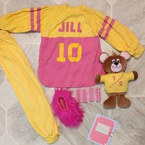 1987 Playmates Jill Doll Slumber Party W/ Assessories